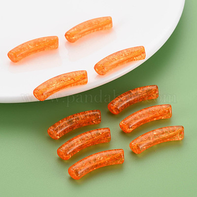 Прозрачных бусин акриловые треск CACR-S009-001A-N84-1