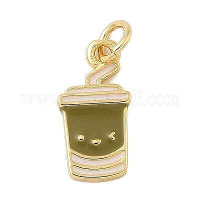 Латунь эмаль подвески KK-C110-14B-02G-1