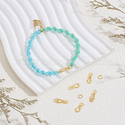 Застежки-крючки из стерлингового серебра s925 STER-PH0003-68-1