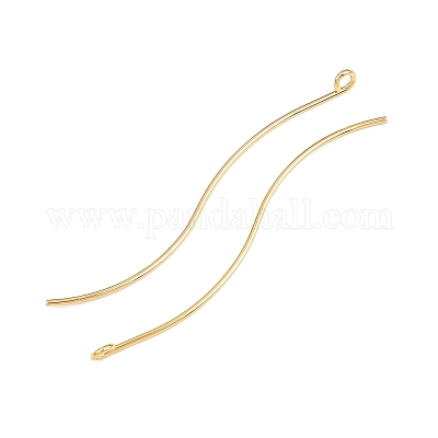 Латунная фурнитура для серег KK-A274-17E-G-1