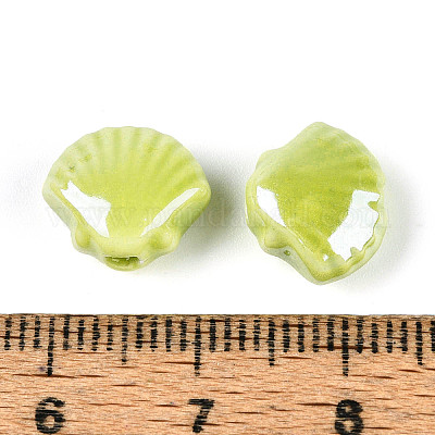 Фарфоровые бусины ручной работы PORC-Q002-01M-01-1