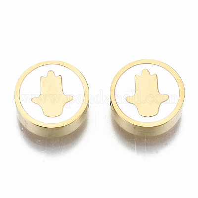 Бусины из нержавеющей стали 304 STAS-S080-021G-1