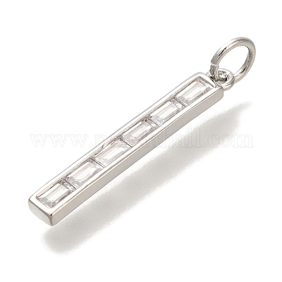 Стойки обшивки латунь микро проложить Циркон подвеску KK-I720-48P-1