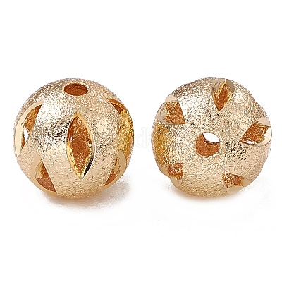 Стойки обшивки латунные бусины KK-G455-06C-LG-1