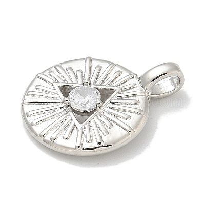 Стойки обшивки латунь микро проложить Циркон подвеску KK-L224-062P-02-1