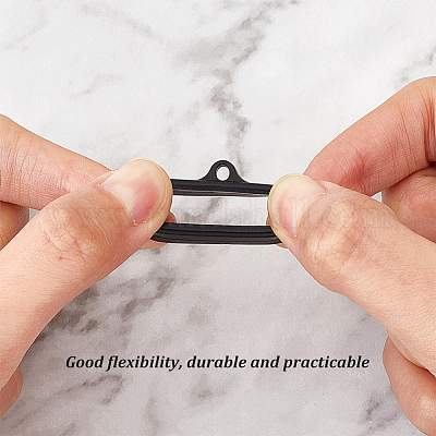 30шт. 3-х стильный силиконовый кулон SIL-GF0001-19-1