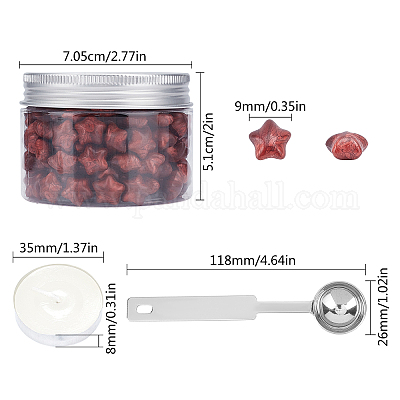 Наборы частиц сургуча для печати в стиле ретро DIY-CP0003-54K-1