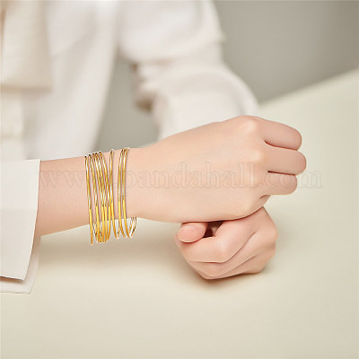 Наборы буддийских браслетов из латуни JB638A-1