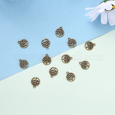 Сплавочные подвески тибетского стиля TIBEP-T009-25AB-NR-1