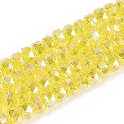 Гальванизируйте прозрачное стекло бисер нитей EGLA-N022-04A-D19-1