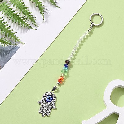 Стеклянные подвески маятника биолокации чакры PALLOY-JF01064-1