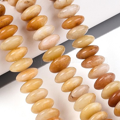 Природный Топаз нефрита бисер нитей&nbsp;G-T144-49A-02-1