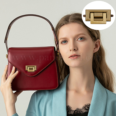 Застежки замка мешка сплава цинка PALLOY-CA0001-33-1