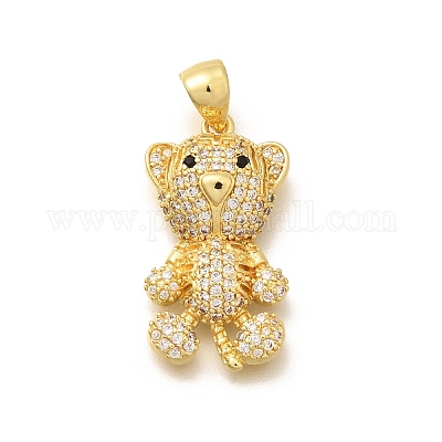 Стойки обшивки латунь микро проложить Циркон подвеску KK-L226-006G-11-1