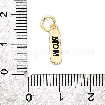 Латунь эмаль подвески KK-P338-01G-C01-1