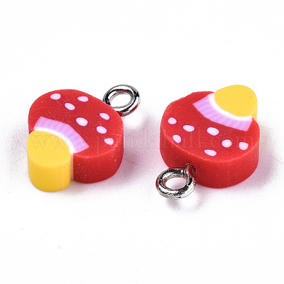 Подвески из полимерной глины ручной работы X-CLAY-T016-50-1