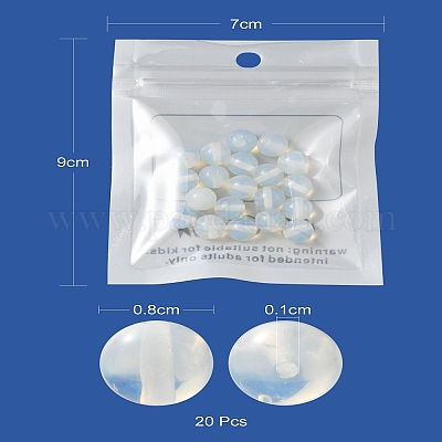 20шт опаловые круглые бусины&nbsp;G-YW0001-28-1