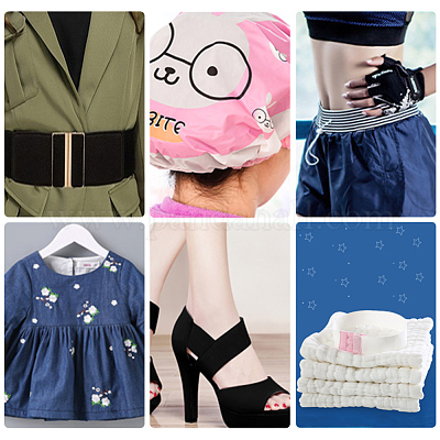 Плоский эластичный резиновый шнур / полоса EC-BC0001-05A-25mm-1