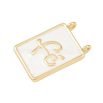 Латунь эмаль подвески KK-L251-01G-A04-1