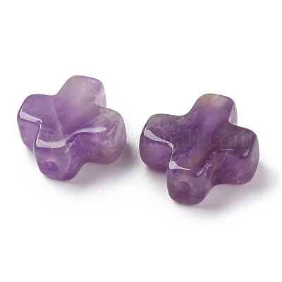 Природный аметист бисера G-K369-02F-1