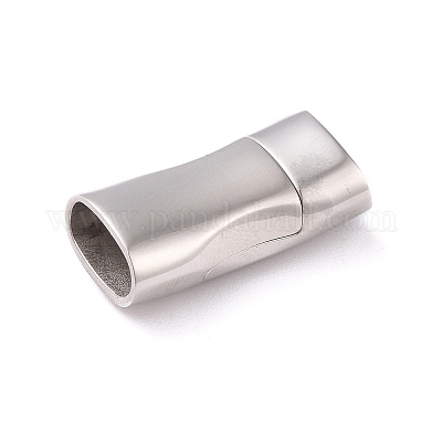 Магнитные застежки для ожерелий из нержавеющей стали 304 STAS-O035-11B-1