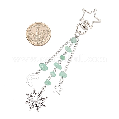 Брелоки с драгоценными камнями KEYC-JKC01416-1