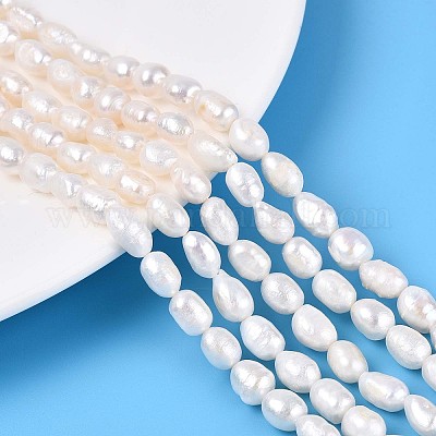 Нити из натурального культивированного пресноводного жемчуга PEAR-N014-06I-01-1