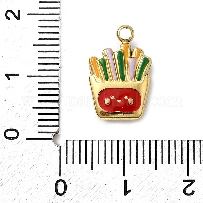 Подвески из нержавеющей стали 304 с эмалью STAS-I355-12G-06-1