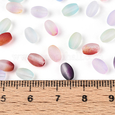 Матовые стеклянные бусины SEED-N008-05-1