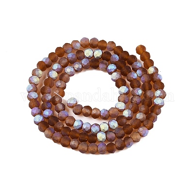 Прозрачные стеклянные бусины&nbsp;LS-EGLA-A044-T3mm-MB02-1