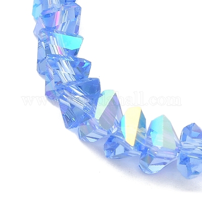 Прозрачные стеклянные бусины EGLA-P061-04A-AB01-1