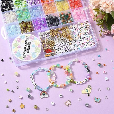 Наборы для изготовления браслетов своими руками DIY-YW0016-21-1