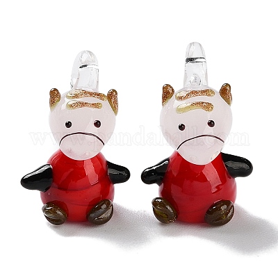 Подвески лэмпворк ручной работы LAMP-L078-006-1