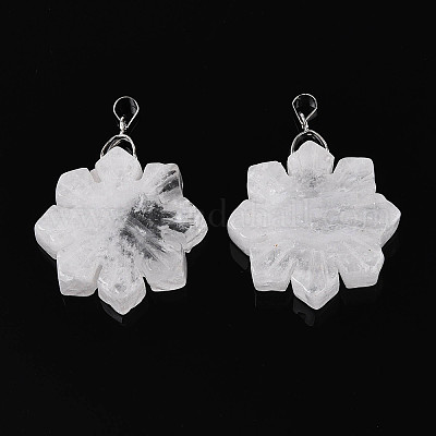 Природного кварца хрустальных подвесок G-T144-12A-1