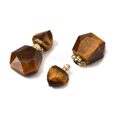 Подвески для флаконов духов из натуральных смешанных камней G-L623-12G-1