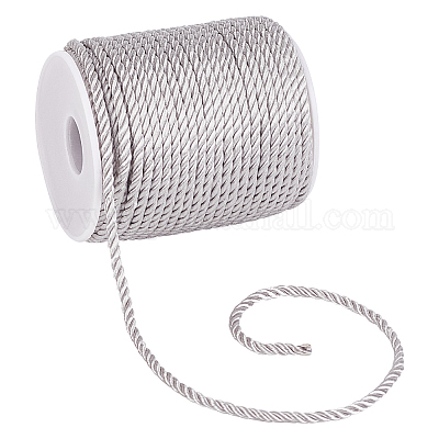 3-слойный витой шнур из полиэстера&nbsp;OCOR-WH0079-88G-1