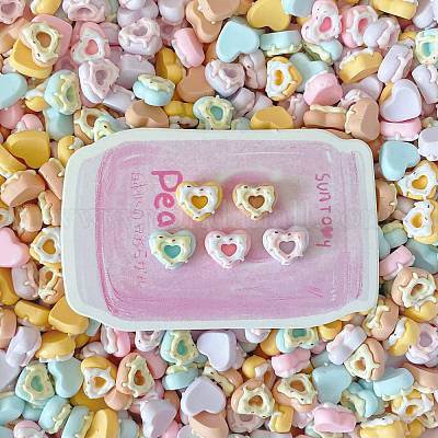 Непрозрачные кабошоны из смолы RESI-H166-25C-1