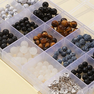 Набор для изготовления браслета из драгоценных камней своими руками DIY-FS0003-40-1