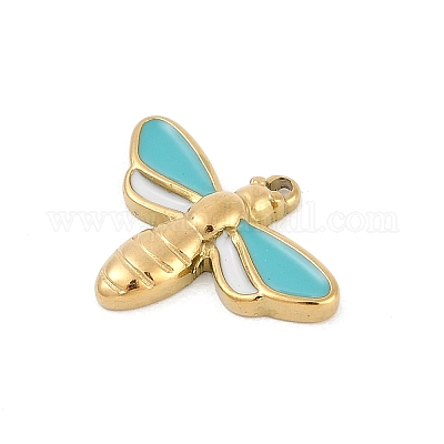 Подвески из нержавеющей стали 304 с эмалью STAS-I325-061G-1