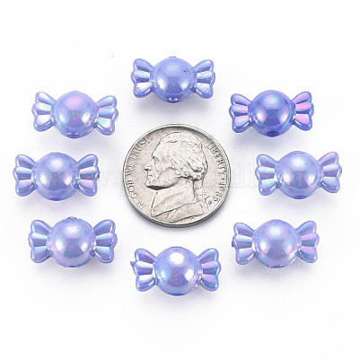 Непрозрачные акриловые бусины MACR-S153-83-I09-1