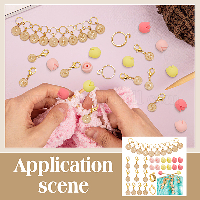 Наборы инструментов для вязания своими руками HJEW-NB00074-05-1