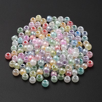 Бисер из стекла &nbsp;GLAA-WH0037-02B-1