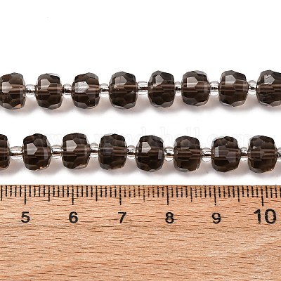 Натуральные ледяные обсидиановые бусинки G-T144-A01-01-1