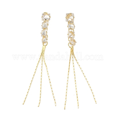 Латунные цепочки кисточки большие подвески KK-P228-34G-1