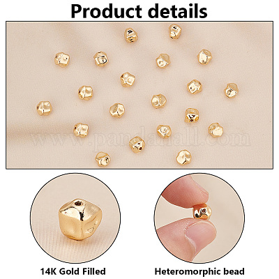 20 шт. Латунные бусины FIND-PH0019-98-1