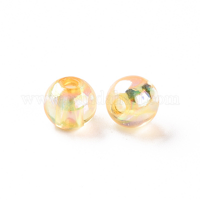 Прозрачные акриловые бусины MACR-S370-B8mm-719-1