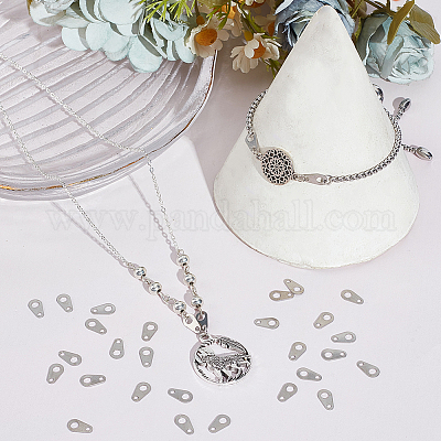 200 шт. 316 хирургическая нержавеющая сталь цепочка язычков STAS-SC0008-77-1