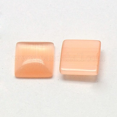 Кабошоны кошачьего глаза CE-J006-6x6mm-13-1