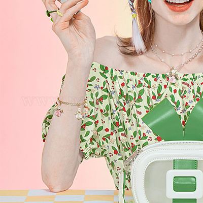 30шт прозрачные акриловые подвески FIND-PH0008-05-WH-1