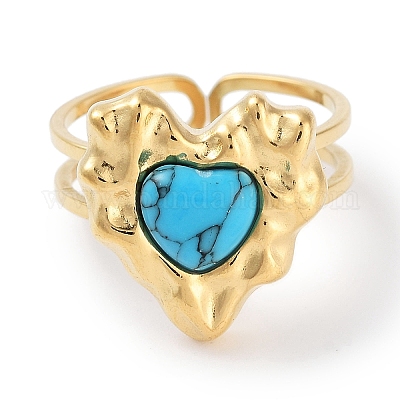 Ионное покрытие (IP) кольцо из нержавеющей стали 304 RJEW-B059-04G-02-1